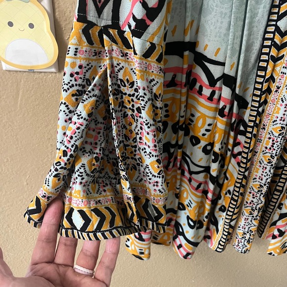 Free People Tegan border printed mini dress - Picture 3 of 10